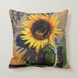 Pillow Square Sunflower door Camille Engel Kussen