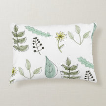 Pillow - Summer Leaves