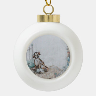 Pillow Talk by Hevener Keramische Bal Ornament
