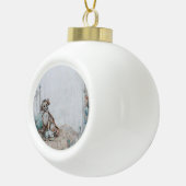 Pillow Talk by Hevener Keramische Bal Ornament (Rechts)