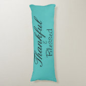 Pillow Thankful & Blessed Lichaamskussen (Voorkant Verticaal)