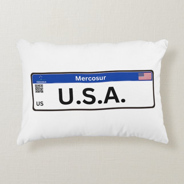 Pillow USA Mercosur Accent Kussen (Voorkant)