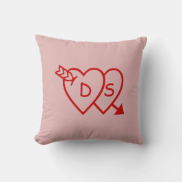 Pillow - Valentijn hartgrafiek Kussen