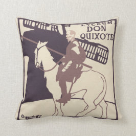 Pillow Vintage Poster Don Quichot Kussen