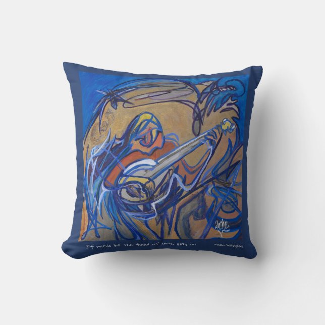 Pillow voor muziekliefhebbers kussen (Voorkant)