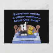 Pillow Warmers Briefkaart (Voorkant)