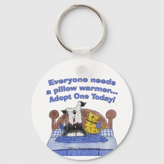 Pillow Warmers Sleutelhanger (Voorkant)