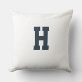 pillow with personalized letter kussen (Voorkant)
