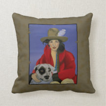 Pillow, zuidwest, levendige kleuren.