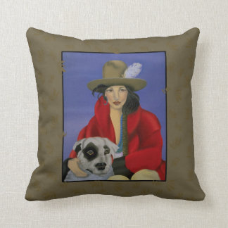 Pillow, zuidwest, levendige kleuren. kussen