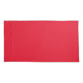 Pillowcase King Kerstsnowflakes Kussensloop (Achterkant)