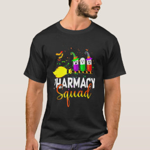 Pills Pharmacist Crew Pharmacy Squad Happy alowe T-shirt
