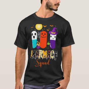 Pills Pharmacoloog Squad Halloween Costume T-shirt