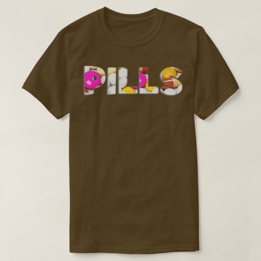 PILLS T-SHIRT (Design voorkant)
