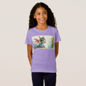 Pilly de Steampunk Dress-up Dragon T-shirt (Voorkant volledig)