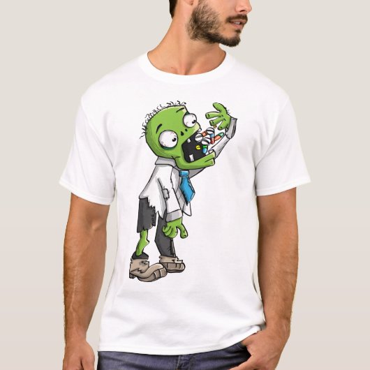 Pillz vs. Zombies T-shirt (Voorkant)