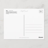 Pilón de Puerto Rico Briefkaart (Achterkant)