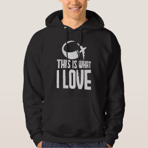 Piloot Airplane Plane Aviation Dit is waar ik van Hoodie