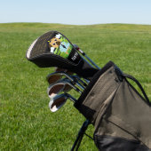 Piloot Aviation Industry Golfer op golfbal Golf Golfheadcover (Insitu)