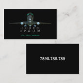 Piloot Aviator Stewardess Plane Sky Air Post Fly Visitekaartje (Voorkant / Achterkant)