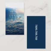 Piloot Aviator Stewardess Plane Sky Post Visitekaartje (Voorkant / Achterkant)