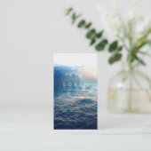 Piloot Aviator Stewardess Plane Sky Post Visitekaartje (Staand voorkant)