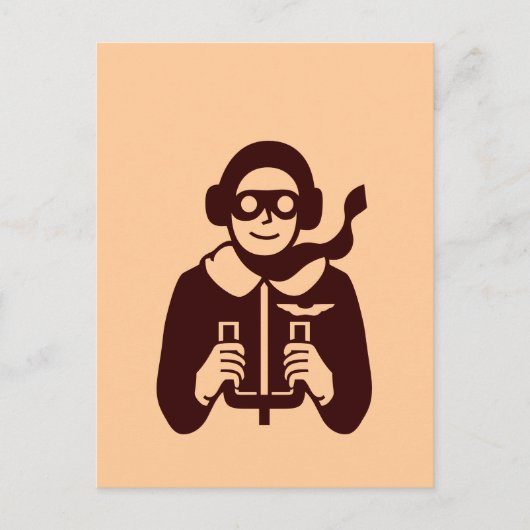  piloot - Briefkaart (Voorkant)