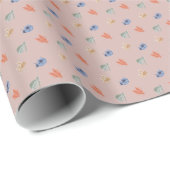 Piloot Bugs in Roze Cadeaupapier (Rol Hoek)