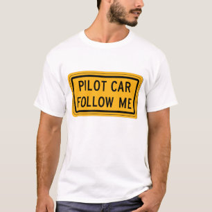 Piloot Car volg me T-shirt