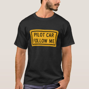 Piloot Car volg me T-shirt