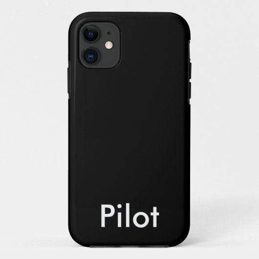 Piloot Case-Mate iPhone Case (Achterkant)