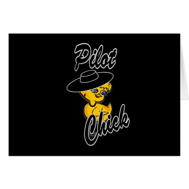 Piloot Chick #4 (Voorkant Horizontaal)