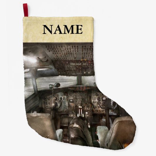 Piloot - Cockpit - We hebben een piloot of twee no Grote Kerstsok (Voorkant)