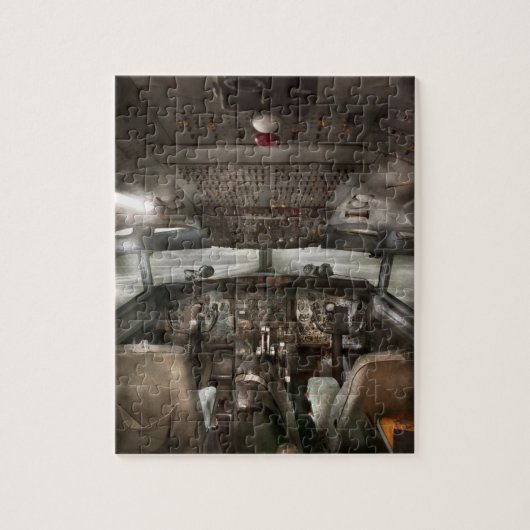 Piloot - Cockpit - We hebben een piloot of twee no Legpuzzel (Verticaal)