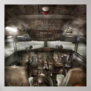 Piloot - Cockpit - We hebben een piloot of twee no Poster