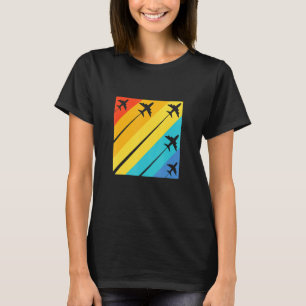 Piloot Commercial Passenger Airplanes Ai T-shirt