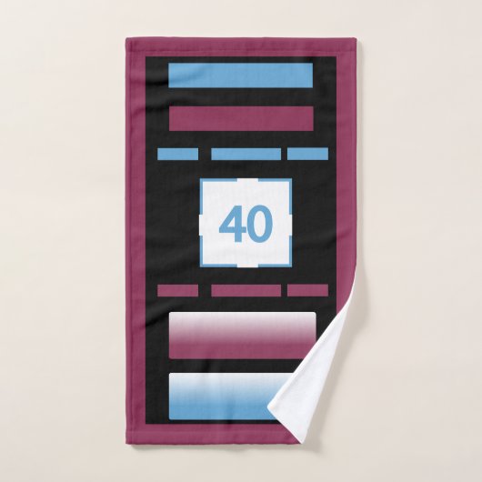 Piloot-drone van de Aeronautical Symbols Chart Bad Handdoek (Handdoek)