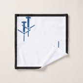 Piloot-drone van de Aeronautical Symbols Chart Bad Handdoek (Wasdoekje)