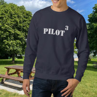 Piloot Familie van 3 Coole Minimalistische Luchtva