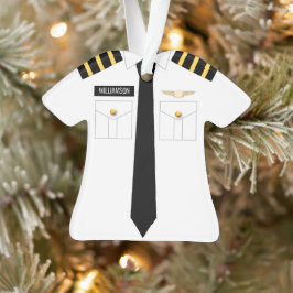 Piloot First Officer Professionals Ornament