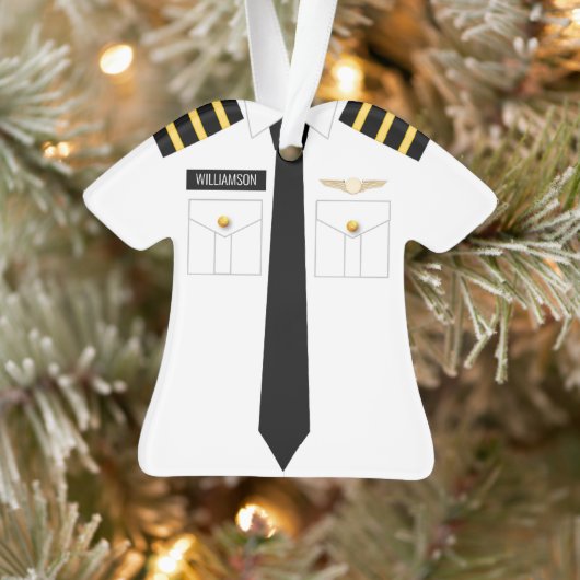 Piloot First Officer Professionals Ornament (Boom)