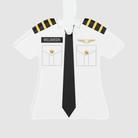 Piloot First Officer Professionals Ornament (voorkant)