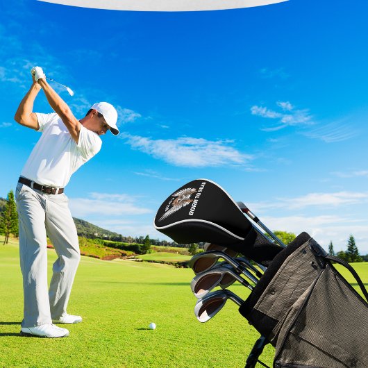 Piloot geboren om te zweven, luchtvaart, Vliegtuig Golfheadcover