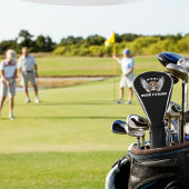 Piloot geboren om te zweven, luchtvaart, Vliegtuig Golfheadcover