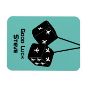 Piloot Good Luck Fuzzy Magneet (Horizontaal)