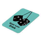 Piloot Good Luck Fuzzy Magneet (Linkerzijde)