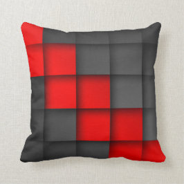 Piloot in moderne abstracte stijl kussen