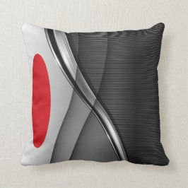 Piloot in moderne abstracte stijl kussen