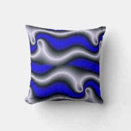 Piloot in moderne abstracte stijl, zwart, wit en kussen