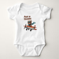 Piloot in opleiding Baby Outfit - Schattige Beer A